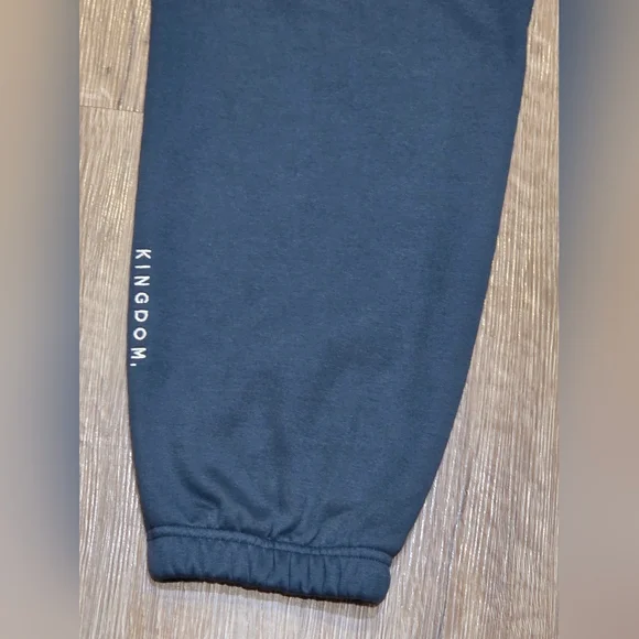 NWT Three Nails Signature Fleece Straight Leg Sweatpants Men’s Midnight Navy XL - Picture 6 of 7